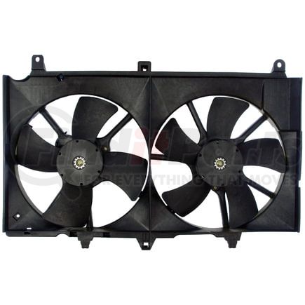 FA70261 by CONTINENTAL AG - Dual Fan Assembly