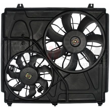 Continental AG FA70281 Dual Radiator and Condenser Fan Assembly Dual Fan Assembly