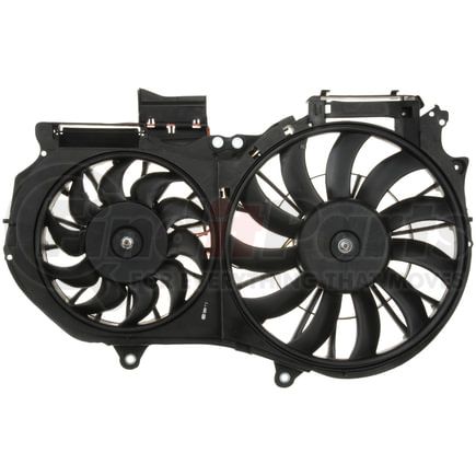 FA70652 by CONTINENTAL AG - Dual Fan Assembly