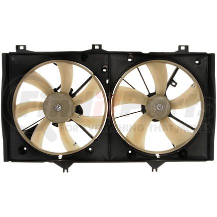 FA70718 by CONTINENTAL AG - Dual Fan Assembly