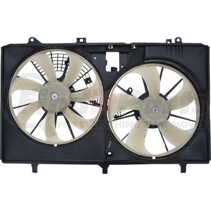 Continental AG FA70856 Dual Radiator and Condenser Fan Assembly Dual Fan Assembly