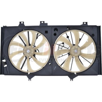 Continental AG FA70883 Dual Radiator and Condenser Fan Assembly Dual Fan Assembly