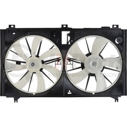 FA70901 by CONTINENTAL AG - Dual Fan Assembly