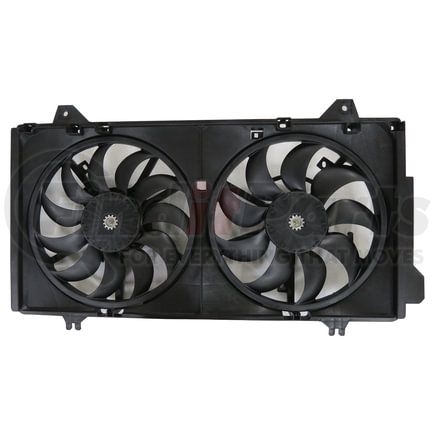 Continental AG FA72254 Dual Radiator and Condenser Fan Assembly Dual Fan Assembly