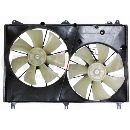 FA72653 by CONTINENTAL AG - Dual Fan Assembly