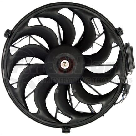 FA70001 by CONTINENTAL AG - Condenser Fan Assembly