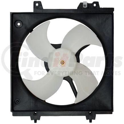 FA70182 by CONTINENTAL AG - Condenser Fan Assembly