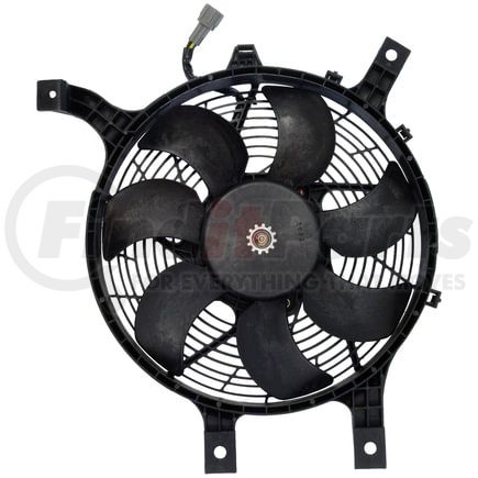 FA70250 by CONTINENTAL AG - Condenser Fan Assembly