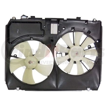 FA70267 by CONTINENTAL AG - Dual Fan Assembly