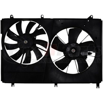 Continental AG FA70433 Dual Radiator and Condenser Fan Assembly Dual Fan Assembly