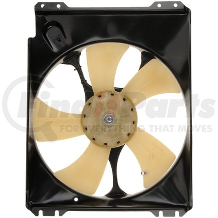 FA70709 by CONTINENTAL AG - Condenser Fan Assembly