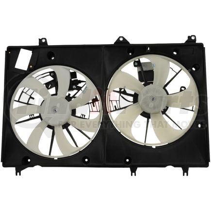 FA70775 by CONTINENTAL AG - Dual Fan Assembly