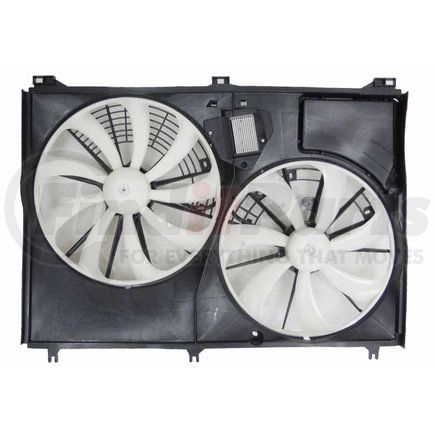 Continental AG FA72023 Dual Radiator and Condenser Fan Assembly Dual Fan Assembly