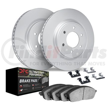9412-48023 by DYNAMIC FRICTION COMPANY - Hi-Carbon Rotor - HD Brake Pad - Hardware