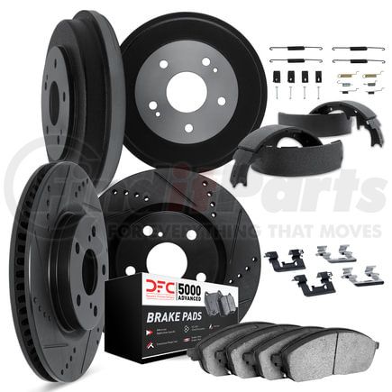 8514-47197 by DYNAMIC FRICTION COMPANY - DFC Brake Kit