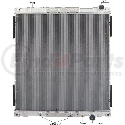 2001-1728 by SPECTRA PREMIUM - Radiator