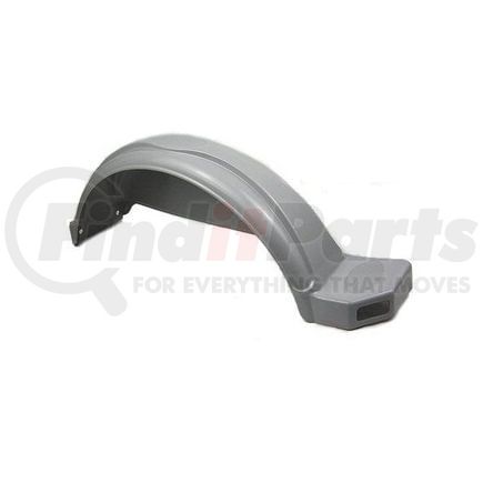 250-023715-10 by EZ LOADER - Step Fender - Front RH or Rear LH, Gray, Plastic, with Marker Light Cut-Out, 38" Long