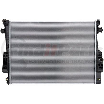 CU13022 by SPECTRA PREMIUM - Radiator - Aluminum, Cross Flow, Flange Mount, Ford F-Series Super Duty 2008-2010