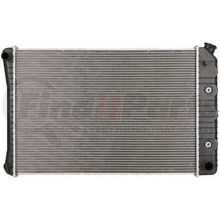 CU730 by SPECTRA PREMIUM - Radiator - Crossflow, Aluminum/Plastic, 2 Rows, Quick-Disconnect, 1973-91 Chevrolet/GMC (Prop 65)