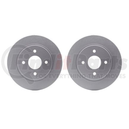 4002-54165 by DYNAMIC FRICTION COMPANY - Brake Rotors - GEOSPEC Coated