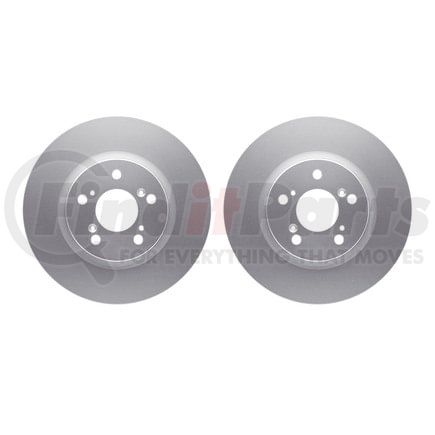 4002-58009 by DYNAMIC FRICTION COMPANY - Brake Rotors - GEOSPEC Coated