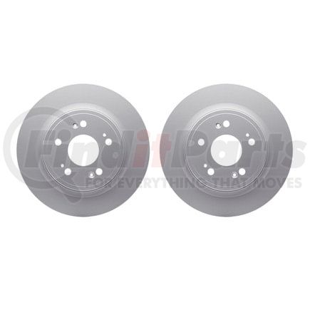 4002-58012 by DYNAMIC FRICTION COMPANY - Brake Rotors - GEOSPEC Coated