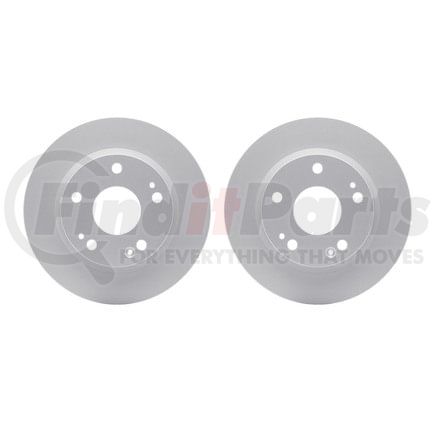 4002-59043 by DYNAMIC FRICTION COMPANY - Brake Rotors - GEOSPEC Coated