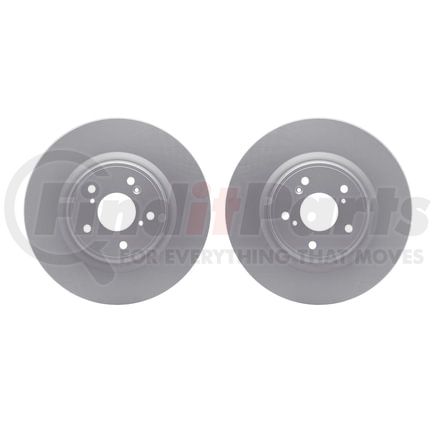 4002-59055 by DYNAMIC FRICTION COMPANY - DFC Brake Rotors - GEOSPEC Coated