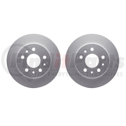 4002-63001 by DYNAMIC FRICTION COMPANY - Brake Rotors - GEOSPEC Coated