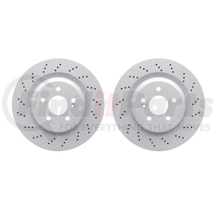 4002-63028 by DYNAMIC FRICTION COMPANY - Brake Rotors - GEOSPEC Coated