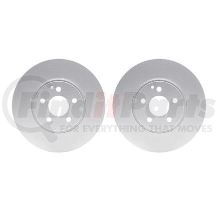 4002-63037 by DYNAMIC FRICTION COMPANY - Brake Rotors - GEOSPEC Coated