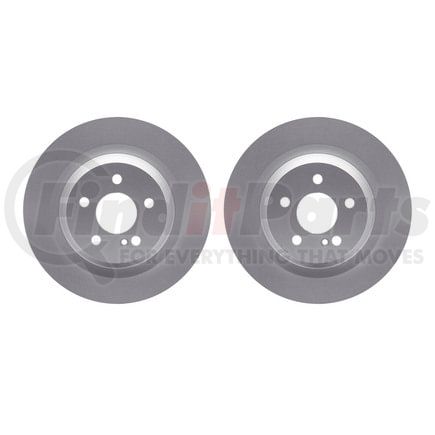 4002-63044 by DYNAMIC FRICTION COMPANY - Brake Rotors - GEOSPEC Coated