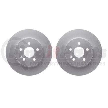 4002-63054 by DYNAMIC FRICTION COMPANY - Brake Rotors - GEOSPEC Coated