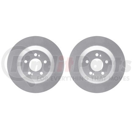 4002-63077 by DYNAMIC FRICTION COMPANY - Brake Rotors - GEOSPEC Coated