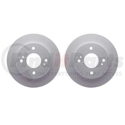 4002-67006 by DYNAMIC FRICTION COMPANY - Brake Rotors - GEOSPEC Coated