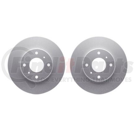 4002-67007 by DYNAMIC FRICTION COMPANY - Brake Rotors - GEOSPEC Coated