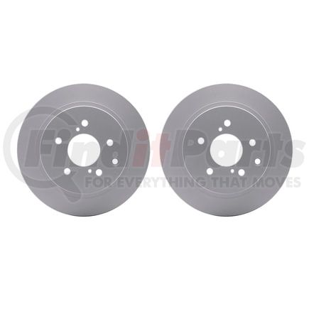 4002-67004 by DYNAMIC FRICTION COMPANY - Brake Rotors - GEOSPEC Coated