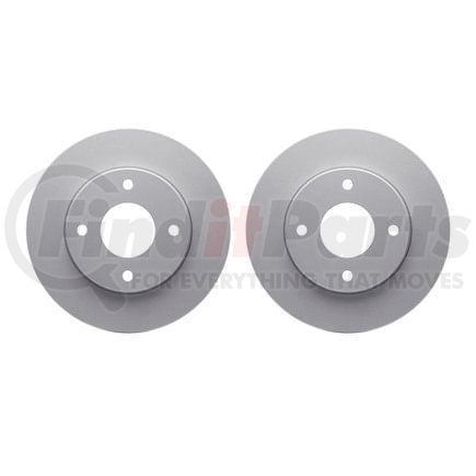 4002-67022 by DYNAMIC FRICTION COMPANY - Brake Rotors - GEOSPEC Coated