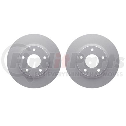 4002-67023 by DYNAMIC FRICTION COMPANY - Brake Rotors - GEOSPEC Coated