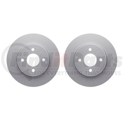 4002-67024 by DYNAMIC FRICTION COMPANY - Brake Rotors - GEOSPEC Coated