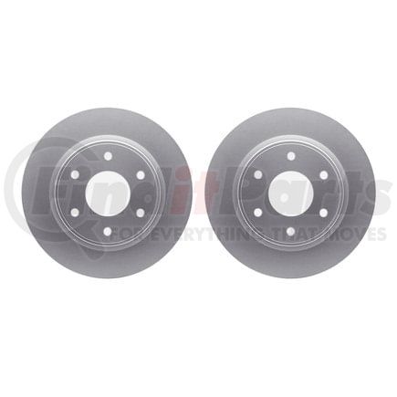 4002-67040 by DYNAMIC FRICTION COMPANY - Brake Rotors - GEOSPEC Coated