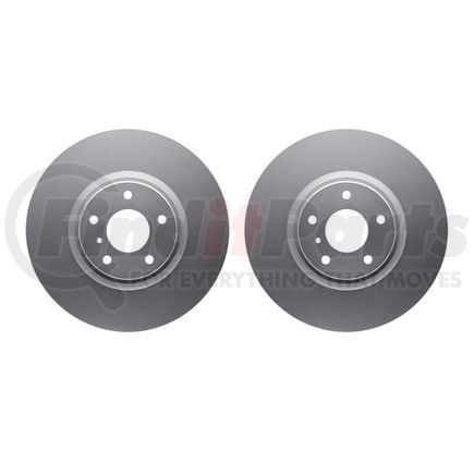 4002-68005 by DYNAMIC FRICTION COMPANY - Brake Rotors - GEOSPEC Coated