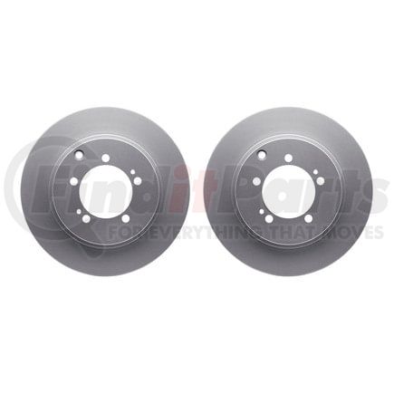 4002-72011 by DYNAMIC FRICTION COMPANY - Brake Rotors - GEOSPEC Coated