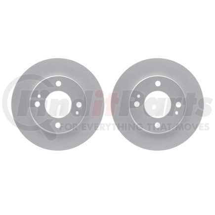 4002-72019 by DYNAMIC FRICTION COMPANY - Brake Rotors - GEOSPEC Coated