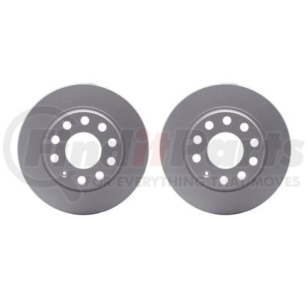 4002-73024 by DYNAMIC FRICTION COMPANY - Brake Rotors - GEOSPEC Coated