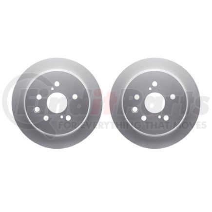 4002-75007 by DYNAMIC FRICTION COMPANY - Brake Rotors - GEOSPEC Coated