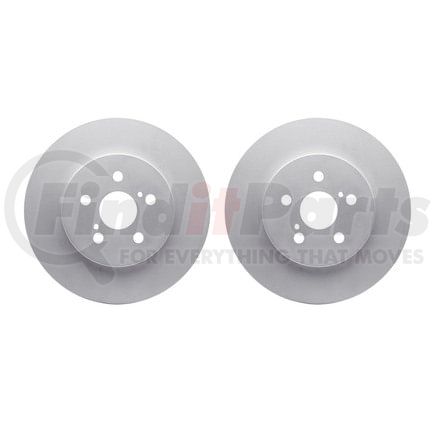 4002-75010 by DYNAMIC FRICTION COMPANY - Brake Rotors - GEOSPEC Coated