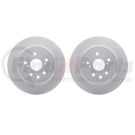 4002-75011 by DYNAMIC FRICTION COMPANY - Brake Rotors - GEOSPEC Coated