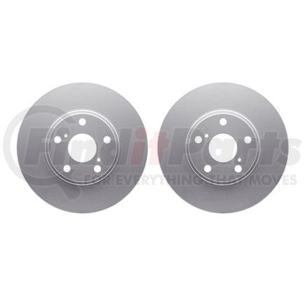 4002-76004 by DYNAMIC FRICTION COMPANY - Brake Rotors - GEOSPEC Coated