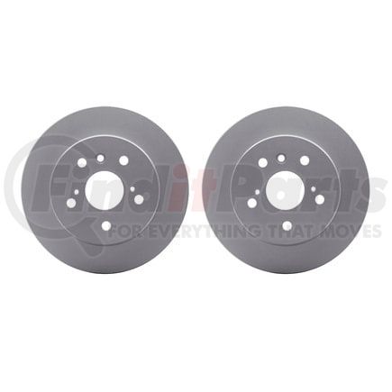 4002-76010 by DYNAMIC FRICTION COMPANY - Brake Rotors - GEOSPEC Coated